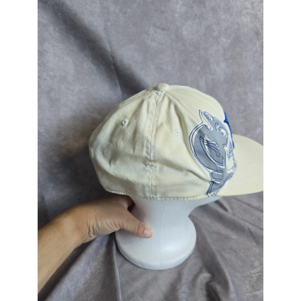 Duke Blue Devils Top Of The World Hat Cap Size M/L One-Fit Flex Cream Blue NCAA